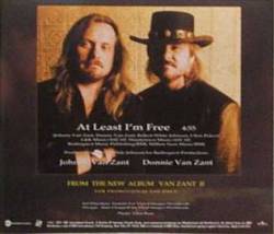 Van Zant : At Least I'm Free